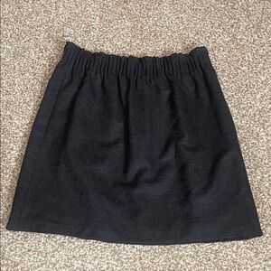 J. Crew Wool Cinch Waist Skirt